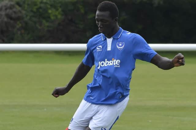 Ousman Saidy. Picture: Neil Marshall