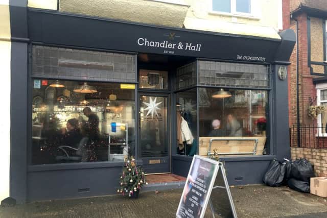 The new Chandler and Hall salon in Southbourne