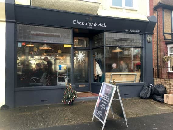 The new Chandler and Hall salon in Southbourne