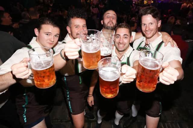 Visitors to last year's Oktoberfest in Portsmouth