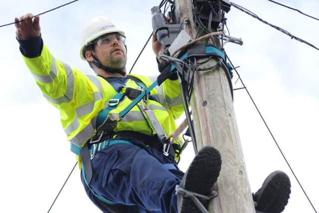 A BT engineer