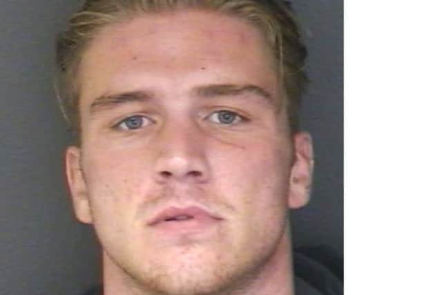 Kyran Hagstrom, 23, of Spur Road, Cosham, was jailed for three years at Portsmouth Crown Court after biting two people while drunk and high on MDMA