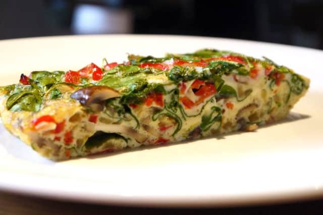 Frittata - a savoury egg dish from Italy