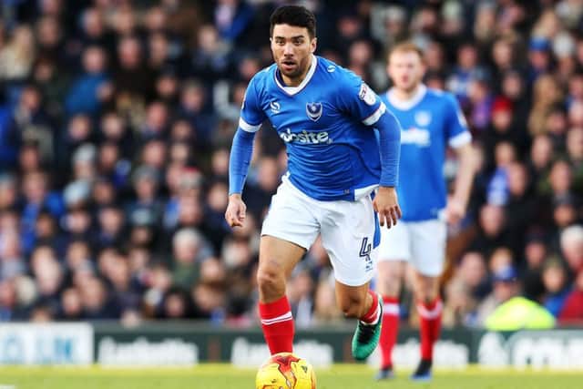 Pompey midfielder Danny Rose Picture: Joe Pepler