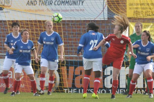 Pompey Ladies lost 5-0 away to Charlton at the weekend