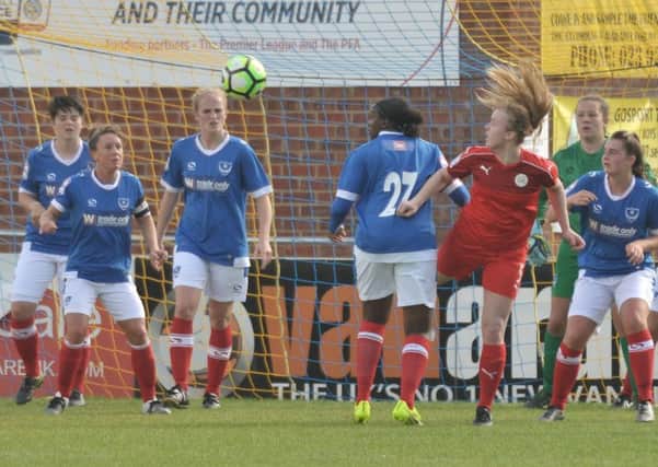 Pompey Ladies lost 5-0 away to Charlton at the weekend