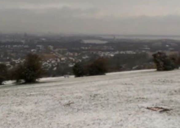 The view from Portsdown Hill