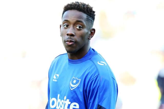 New Pompey front man Jamal Lowe Picture: Joe Pepler
