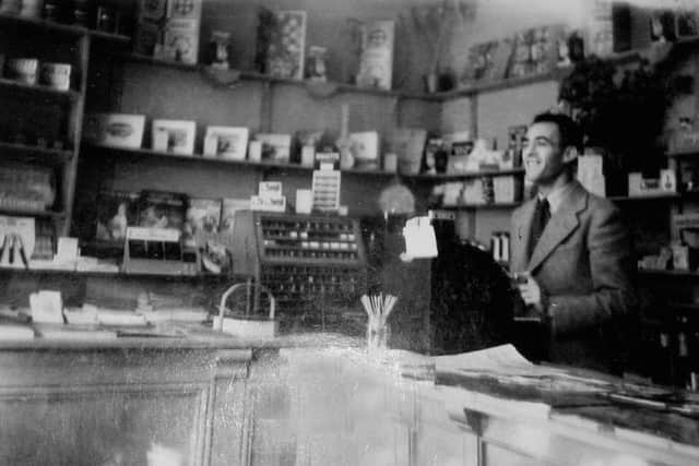 Bud Fisher at work in Fishers, Gosport