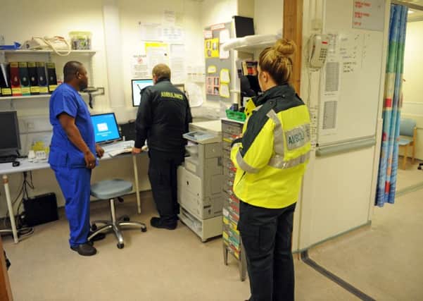 The accident and emergency department at Queen Alexandra Hospital in Cosham