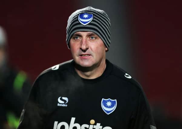 Pompey boss Paul Cook Picture: Joe Pepler