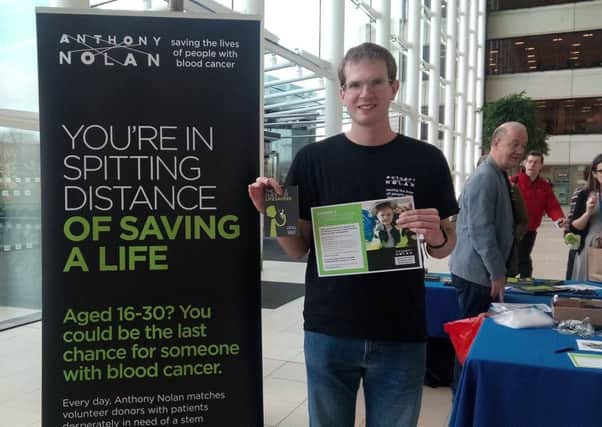 Anthony Nolan volunteer Peter Carr