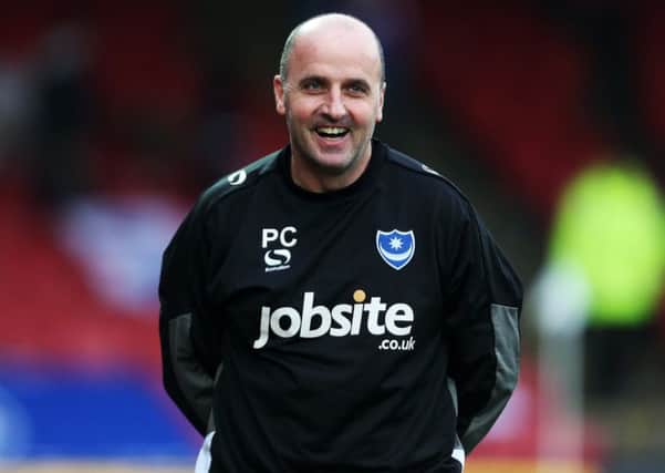 Pompey boss Paul Cook Picture: Joe Pepler