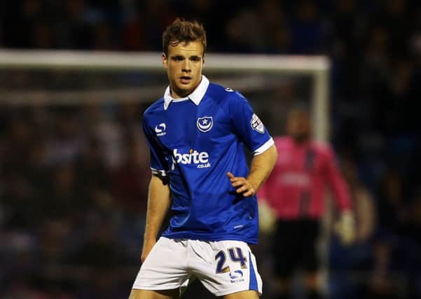 Petersfield midfielder Nick Awford is suspended Picture: Joe Pepler