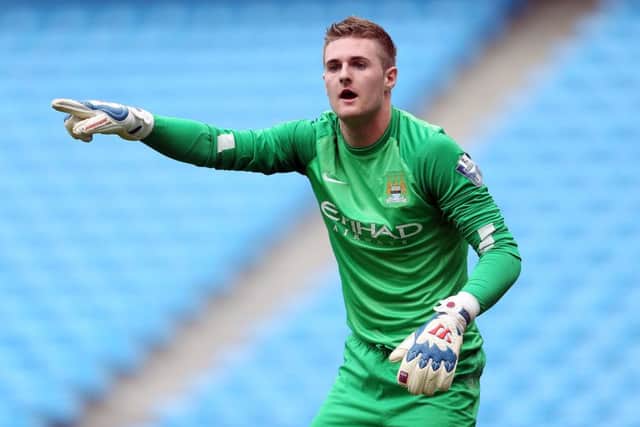 Man City goalkeeper Ian Lawlor