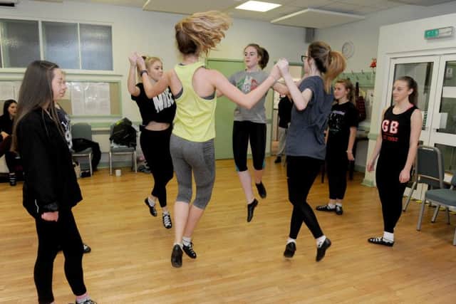 The Boyle-O'Dowda Academy of Irish Dancing at Catisfield Memorial Hall.Picture: Sarah Standing (170040-532)
