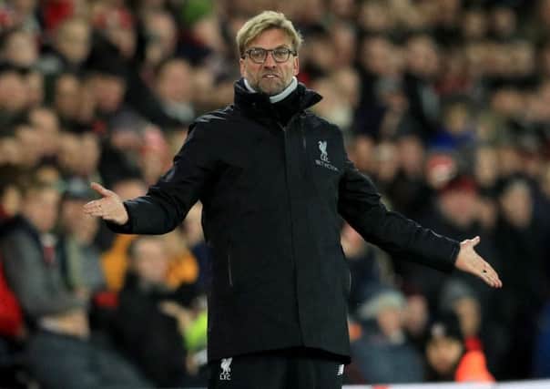 Liverpool boss Jurgen Klopp saw his side suffer a 1-0 loss at Southampton the in EFL Cup on Wednesday night