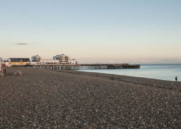 Southsea beach. Picture: César Moreno Huerta
