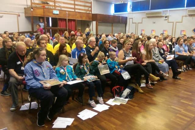 Young people preparing to make their case at a previous YOUdecide