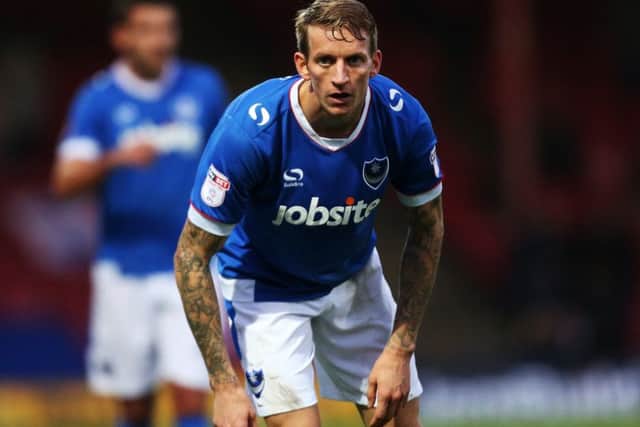 Pompey winger Carl Baker Picture: Joe Pepler