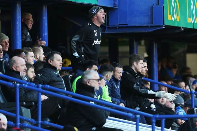 Pompey boss Paul Cook. Picture: Joe Pepler