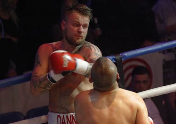 Danny Couzens in action against Istvan Orsos in December Picture: Neil Marshall