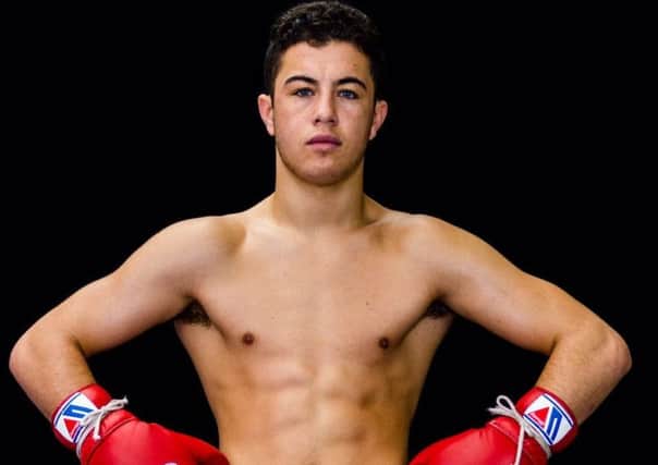 Lucas Ballingall has the chance to make his mark when he boxes on ITV Box Office next month Picture: John Ackerley