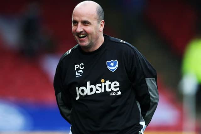 Pompey boss Paul Cook Picture: Joe Pepler
