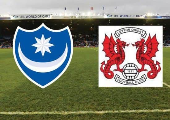 Pompey play host to Leyton Orient tomorrow