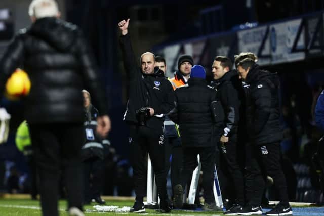 Paul Cook gives his verdict following Pompey's 2-1 win against Leyton Orient. Picture: Joe Pepler