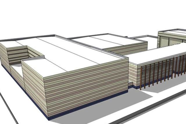 What the interconnector IFA2 site at Daedalus in Lee-on-the-Solent would look like