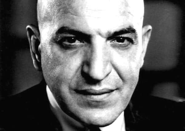 The late Telly Savalas, narrator of the Portsmouth film, known widely for his role as US police detective Kojak (Wikipedia: labelled for reuse)