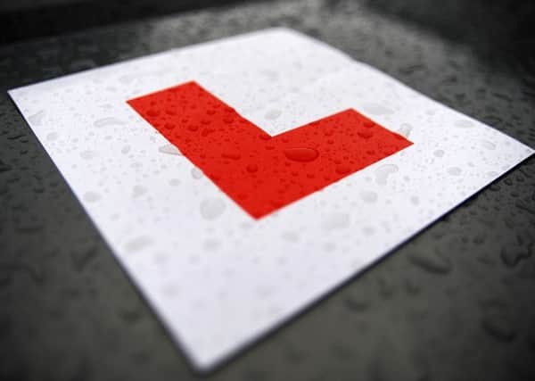 File photo of an L plate. Picture: PA Wire/Press Association Images