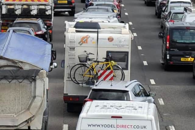 File photo of M27 traffic