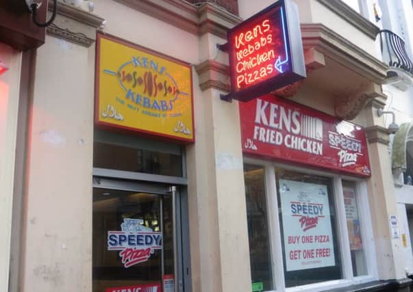 Kens Kebab House in Guildhall Walk could have its licence taken away following police concerns over violence PPP-170113-164701001