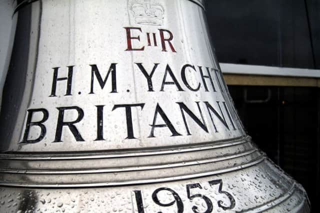 SOUND Britannias ships bell 		       Picture: Ian Day
