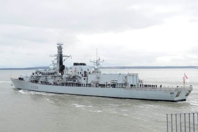 HMS Iron Duke where the sailor serves