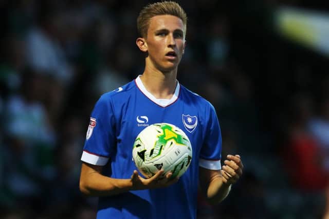 Pompey youngster Adam May   Picture: Joe Pepler