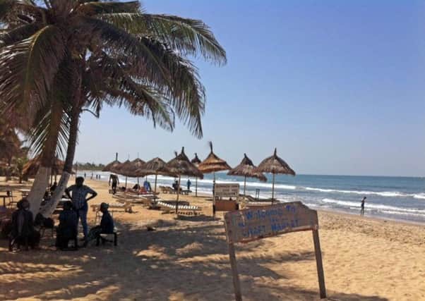 Holidaymakers are urged not to travel to Gambia due to political unrest Credit: University of Brighton/PA Wire