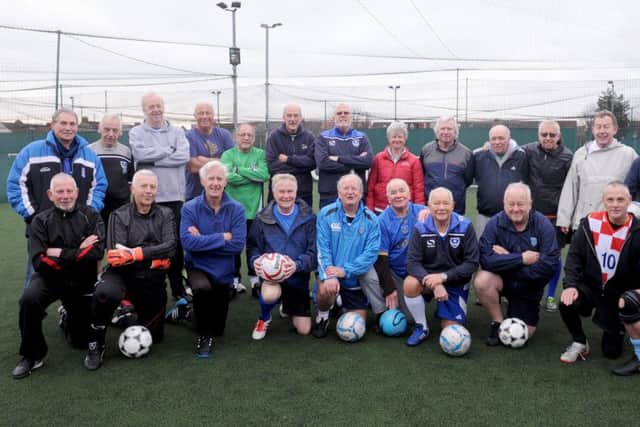 The walking footballers