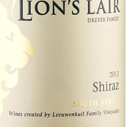South Africa Lion's Lair Dreyer Family Shiraz