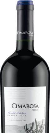 Chile Cimarosa Shiraz Valle del Repel 2014