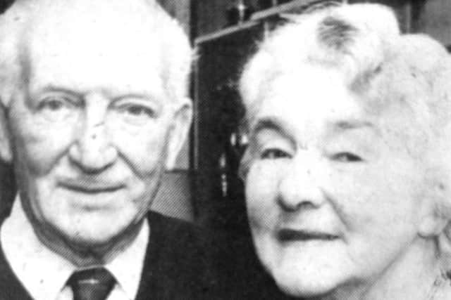 Maj Neades and his wife, Doris, pictured, of Southwood Road, Hayling Island, were married at St Andrews Church, Farlington, Portsmouth (5250-1)
