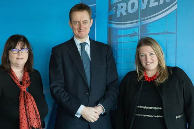 BAR Lord Bridges PIC 2
Left-right: chief executive of the Solent LEP Anne-Marie Mountifield, Lord Bridges, Leader of Portsmouth City Council Cllr Donna Jones
Left-right: chief executive of the Solent LEP Anne-Marie Mountifield, Lord Bridges, Leader of Portsmouth City Council Cllr Donna Jones