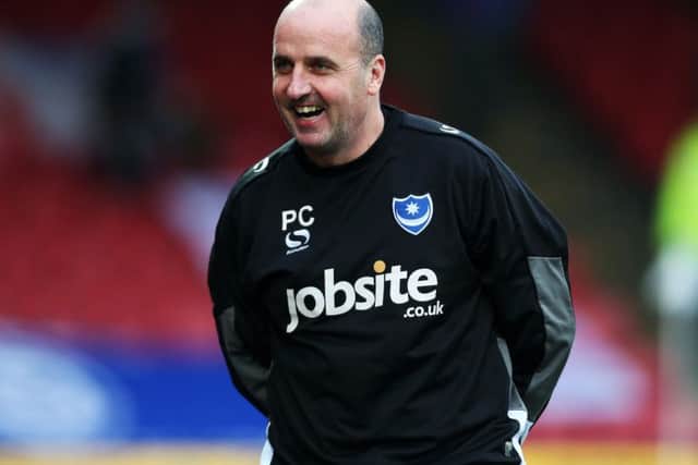 Pompey boss Paul Cook Picture: Paul Cook