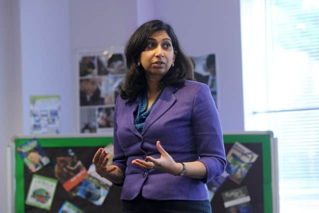 Fareham MP Suella Fernandes will decide who wins the students debating contest