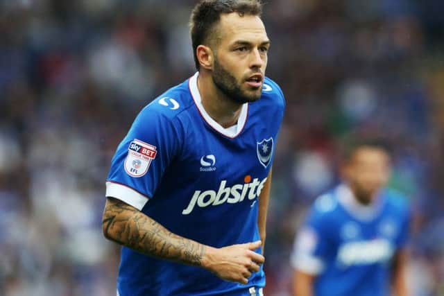 Pompey attacking-midfielder Milan Lalkovic Picture: Joe Pepler