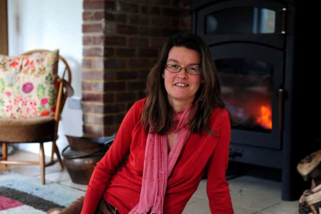 Rachel Hinks, happily away from electromagnetic waves.