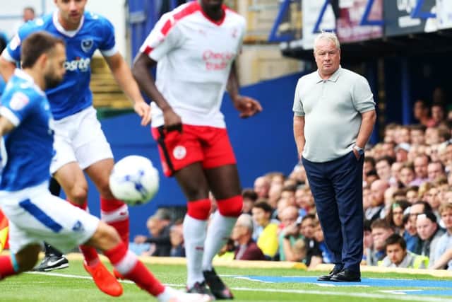 Crawley head coach Dermot Drummy   Picture: Joe Pepler