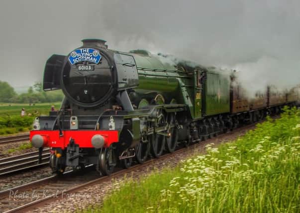 The Flying Scotsman 
Picture: Karl Freeman
